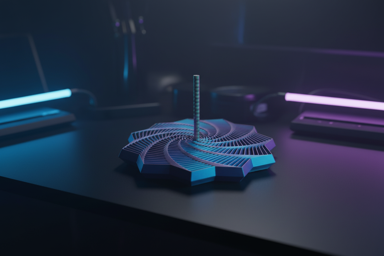 Parametric 3D printed Stress Reliever Fidget Toy